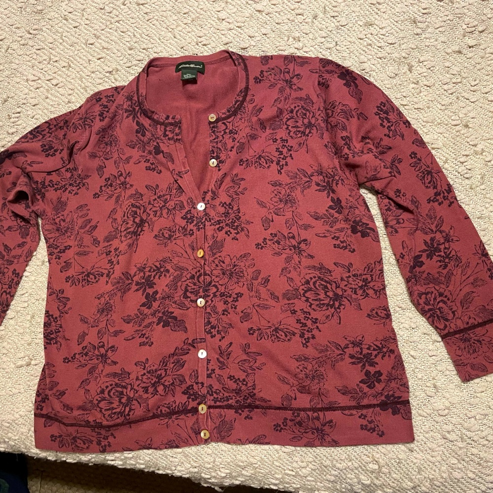 Women 3/4 sleeve cardigan